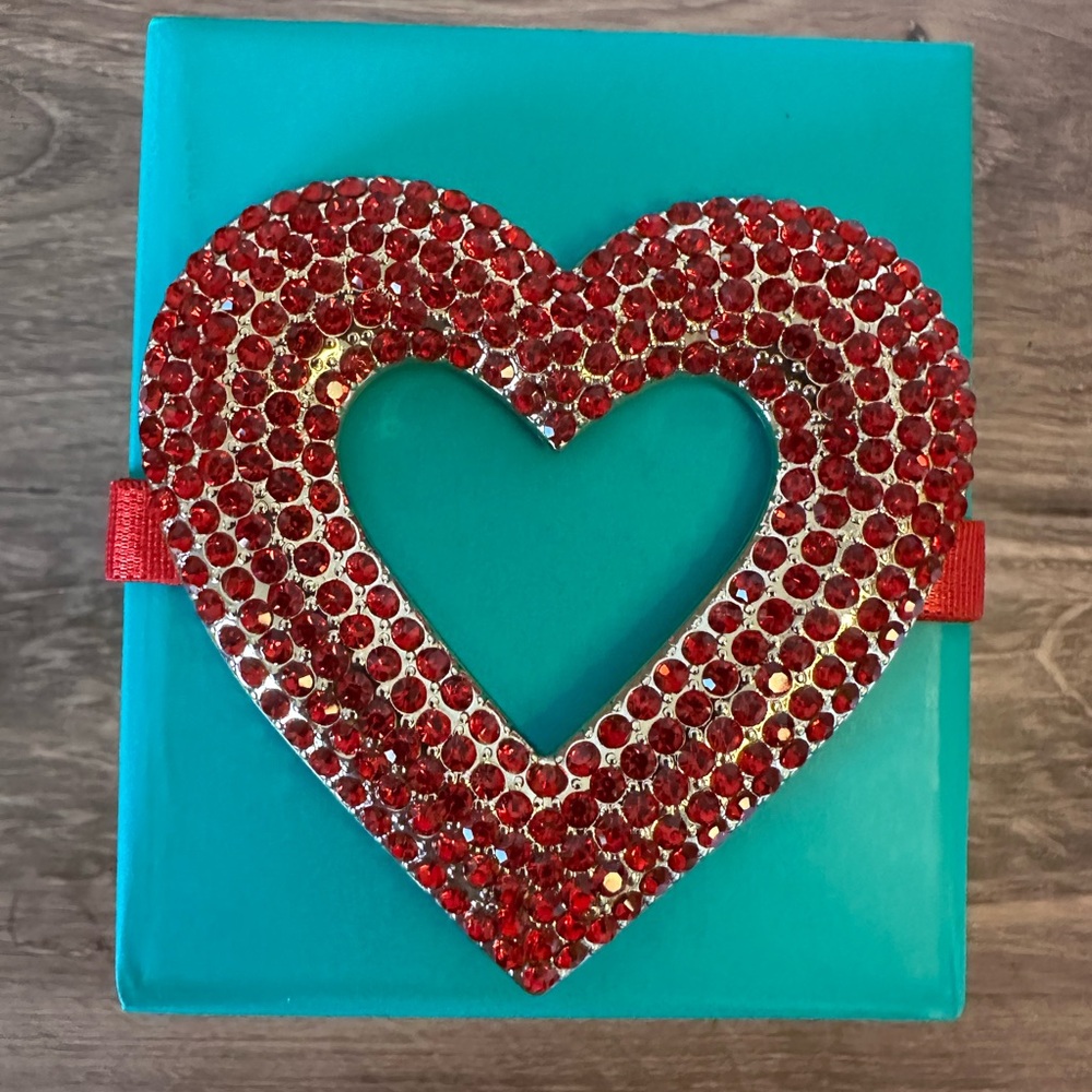 Tieks Red Heart Box topper